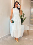 Vestido tricoline